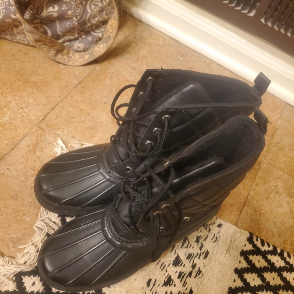 Sperry quilted duck boot 7